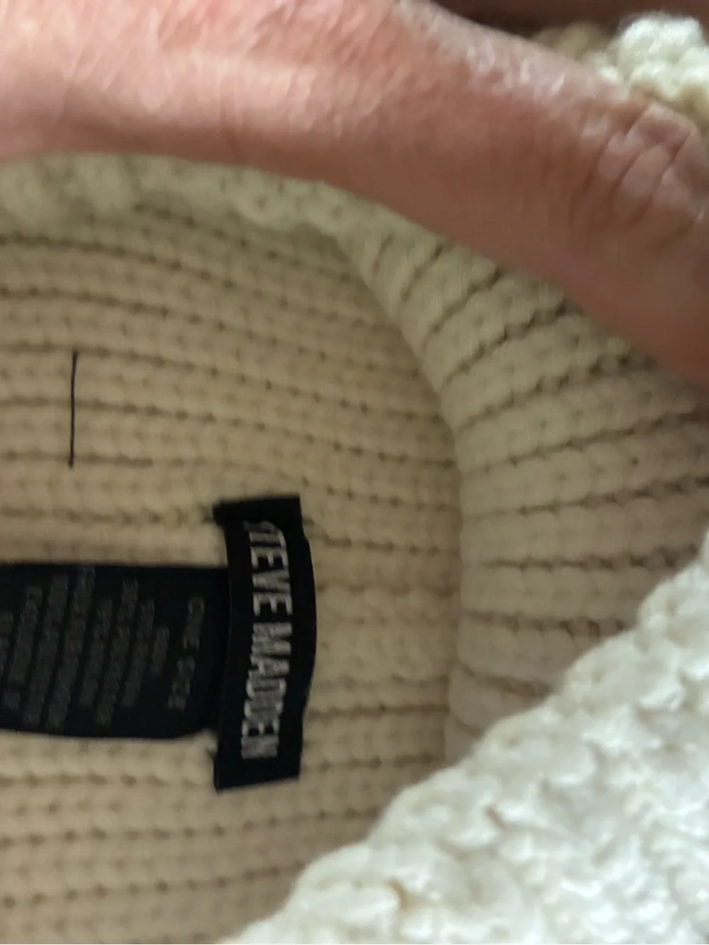 Cozy Cream Beanie & Glove 2-Piece Set. Separate branded scarf/ Shaw